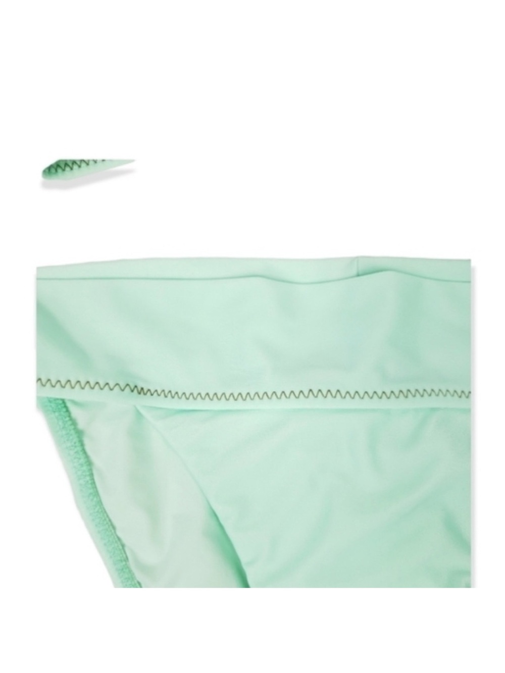 Strapless Tie-Front Mint Bikini Set - Women Swim - Picture 4 of 15